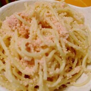 たらこと豆乳のパスタ♪